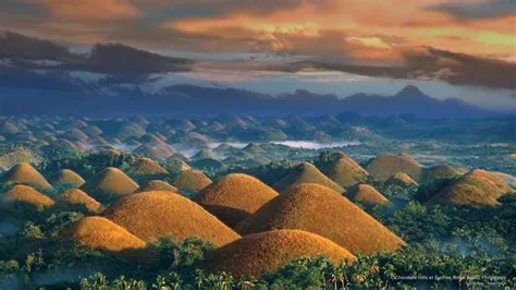 Chocolate Hills: ทิวเขาที่คล้ายช็อกโกแลตฟองดูในเกาะโบฮอล!